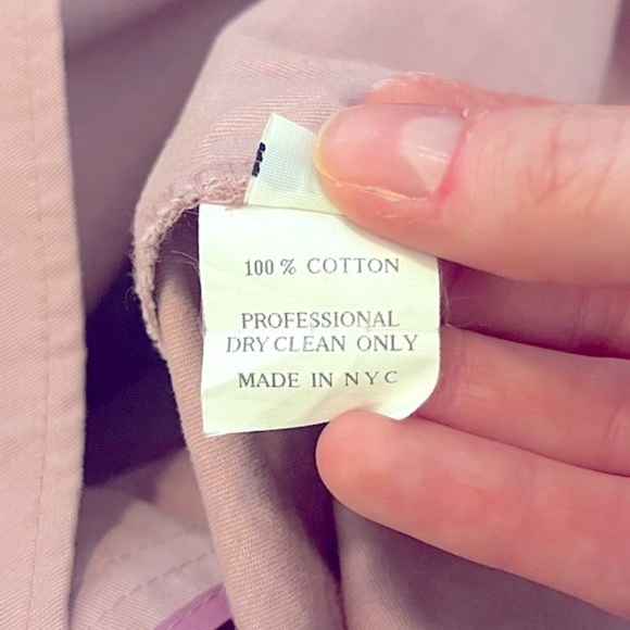 Nwts Ulla Johnson Mauve Pastel Pink Purple 100% Cotton Mini Skirt with Pockets - Picture 11 of 14